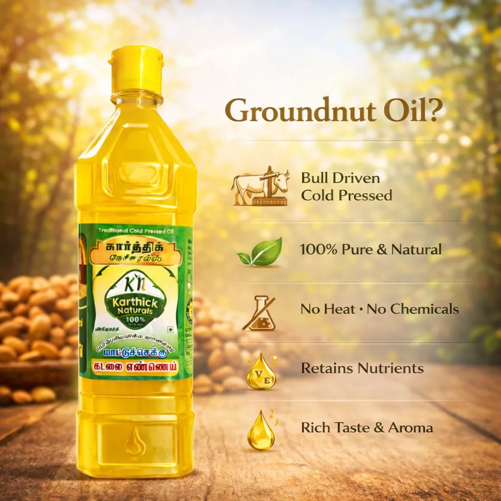 Groundnut oil