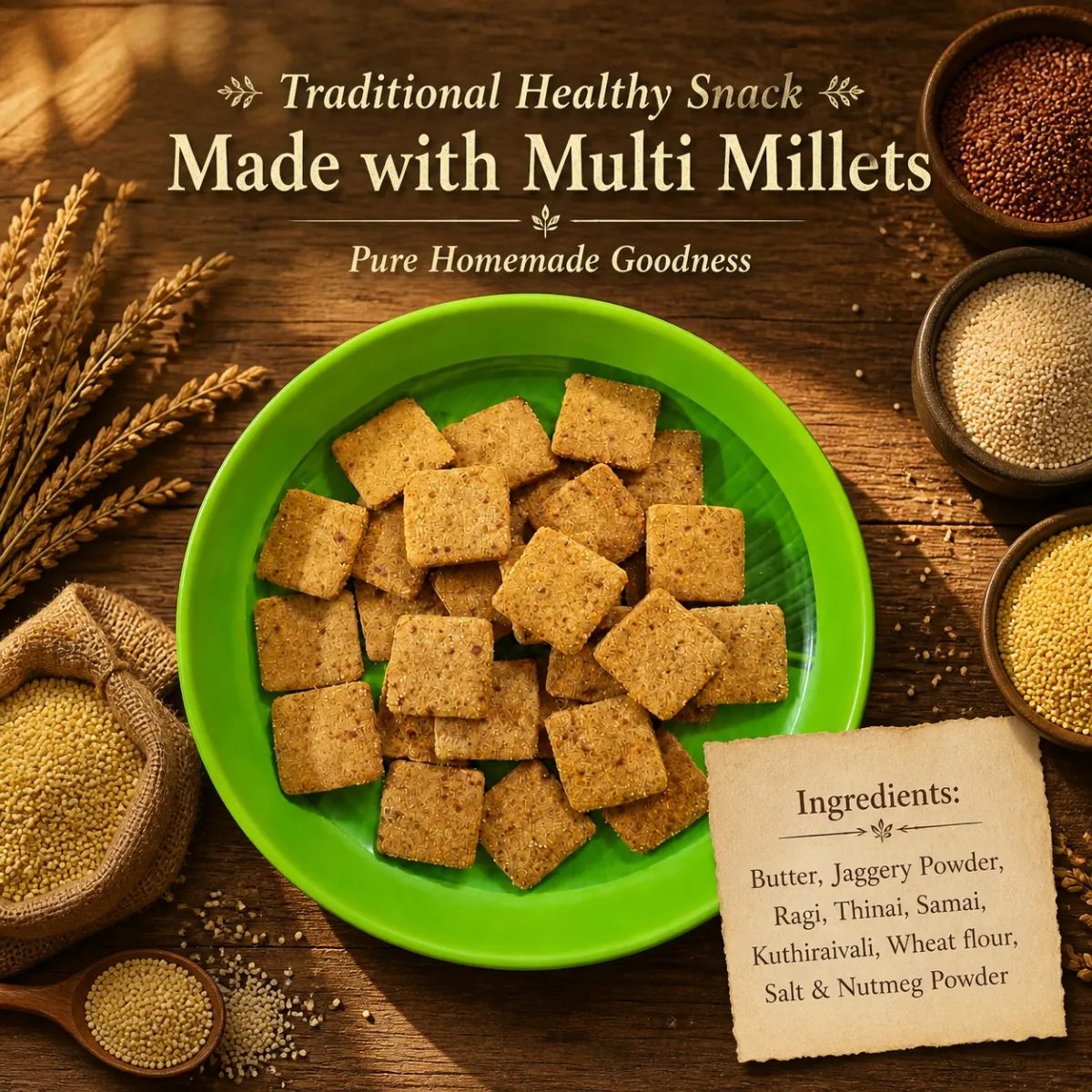 Multi Millet Cookies 250g