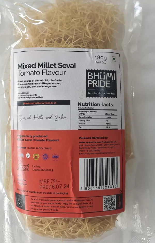 Sevai / Semiya / Vermicelli – Mixed millet 180g