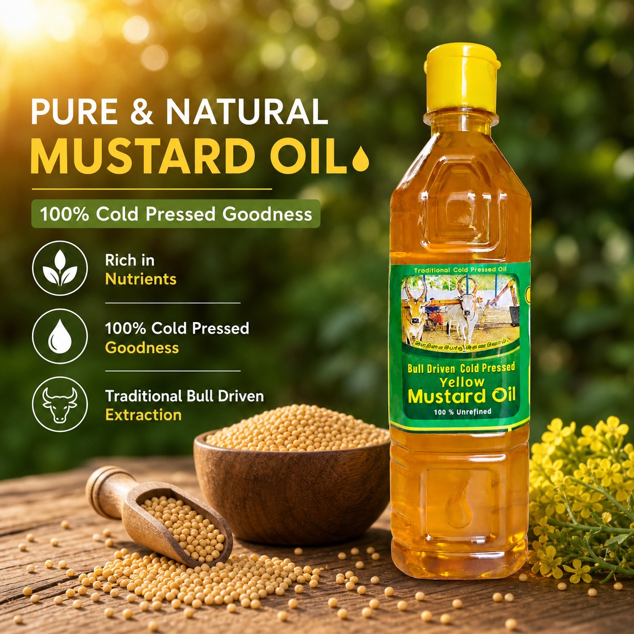 Yellow Mustard Oil