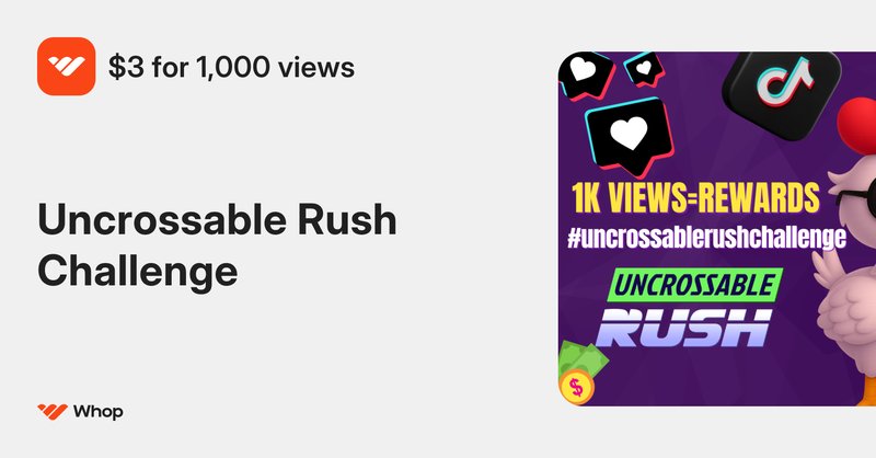 Discover uncrossable rush